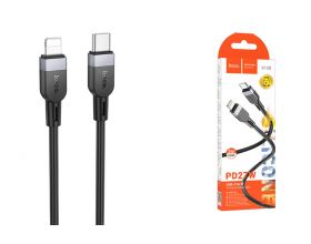 Кабель USB Type-C - Lightning HOCO X109 Energy PD (черный) 3м (силиконовый)