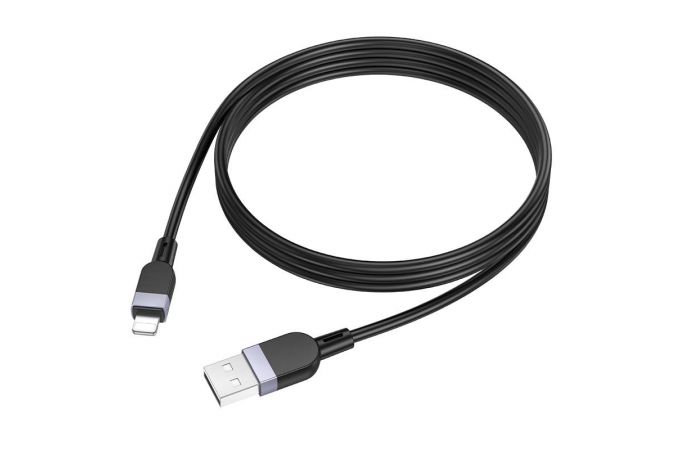 Кабель USB - Lightning HOCO X109, 2,4A (белый) 1м силиконовый