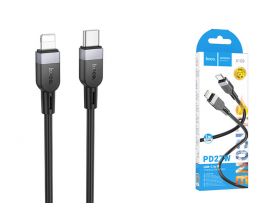 Кабель USB Type-C - Lightning HOCO X109 Energy PD (черный) 1м (силиконовый)