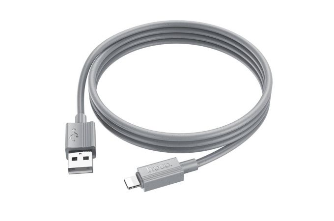 Кабель USB - Lightning HOCO X107, 2,4A (белый) 1м