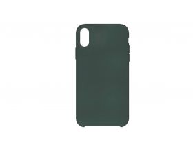 Чехол для iPhone ХS (5.8) Soft Touch (зеленый лес) 49