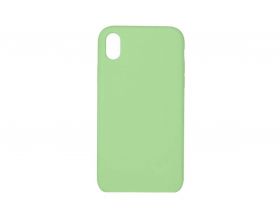 Чехол для iPhone ХS (5.8) Soft Touch (светло-зеленый) 50