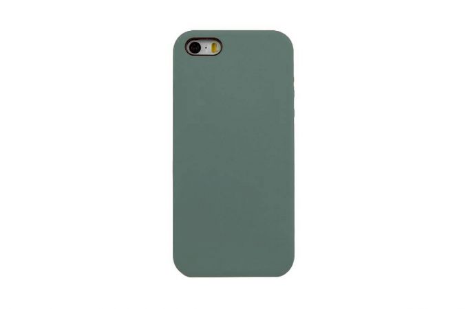 Чехол для iPhone 5/5S/5SE Soft Touch (зеленый лес) 49