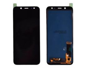 Дисплей для Samsung J600F Galaxy J6 (2018) в сборе с тачскрином (черный) Incell