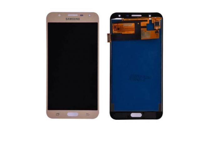 Дисплей для Samsung J701 Galaxy J7 Neo в сборе с тачскрином (золото), best copy