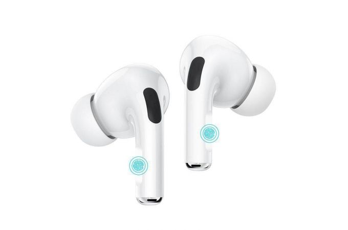 Наушники вакуумные беспроводные HOCO DES08 Pro TWS wireless headset Bluetooth (белый)
