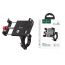 Держатель велосипедный для телефона HOCO DCA4 универсальный на руль мототехники черный (металл)