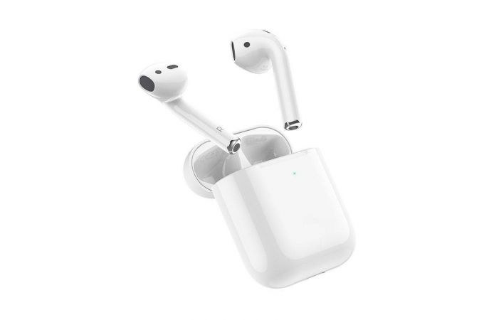 Наушники вакуумные беспроводные HOCO DES03 Pro TWS wireless headset Bluetooth (белый)