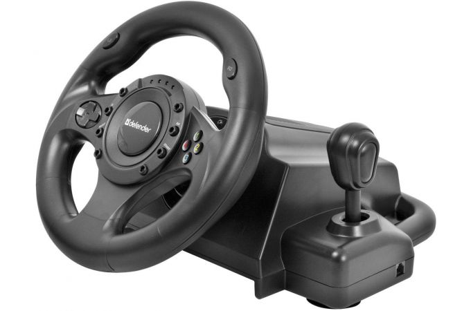 Игровой руль Defender Forsage Drift GT (черный)