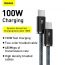 Кабель USB Type-C - USB Type-C BASEUS Dynamic Series Fast Charging 5A, 100W, 2 м, серый