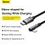 Кабель USB Type-C - Lightning BASEUS MVP 2 Elbow-shaped Fast Charging 20W угловой (черный) 2м