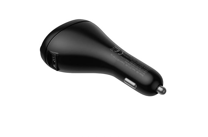 FM-Модулятор HOCO E88 Star 35W (2C) вприкуриватель (черный)