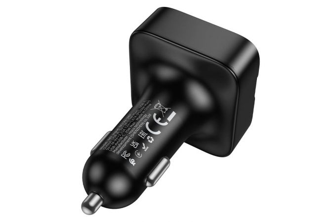 FM-Модулятор HOCO E87 Delta 35W (1A1C) car BT FM transmitter (черный)