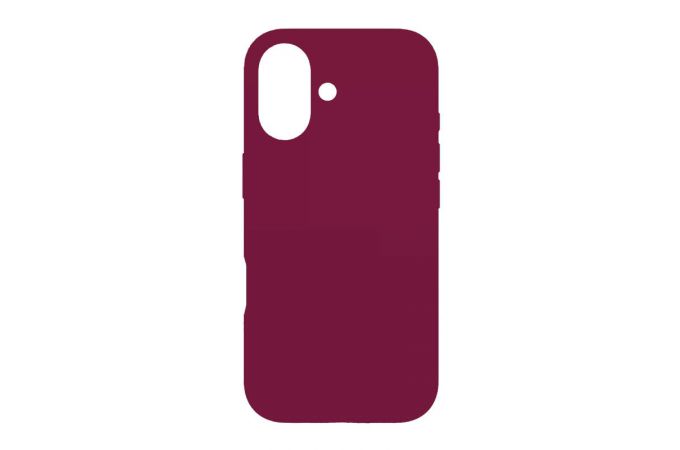 Чехол для iPhone 17 (6,3) Silicone Case Soft Touch (спелый гранат) 52