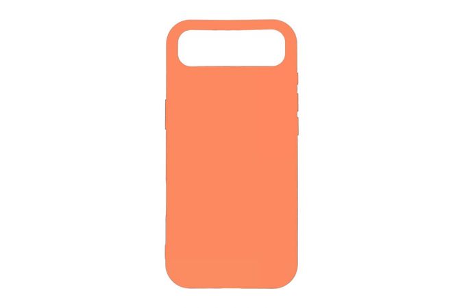 Чехол для iPhone 17 Air (6,5) Silicone Case Soft Touch (абрикосово-апельсиновый) 2