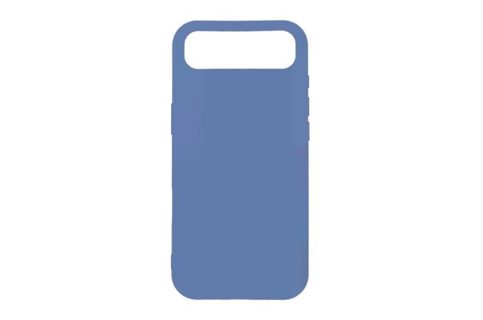 Чехол для iPhone 17 Air (6,5) Silicone Case Soft Touch (голубой лед) 57
