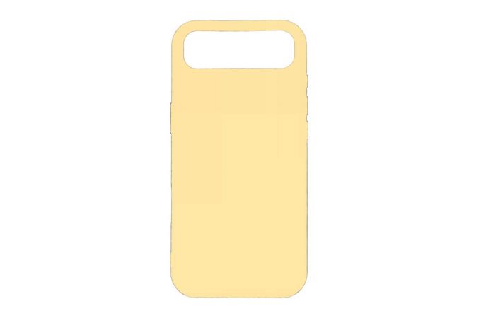 Чехол для iPhone 17 Air (6,5) Silicone Case Soft Touch (желтый) 4