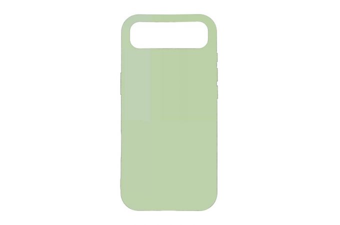 Чехол для iPhone 17 Air (6,5) Silicone Case Soft Touch (мятно-зеленый) 1