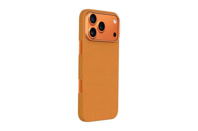 Чехол для iPhone 17 Pro Max Kzdoo Keivlar explorer (Ораньжевый)