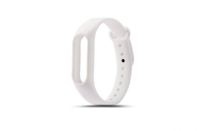 Ремешок силиконовый для XIAOMI MI Band 2 белый