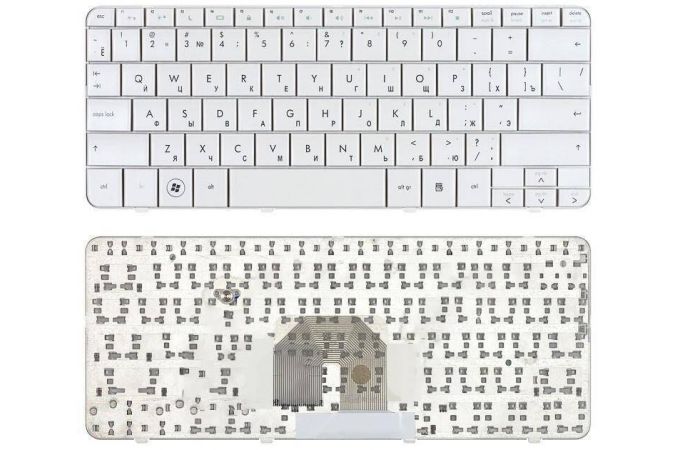 Клавиатура для ноутбука HP Pavilion DV2-1000 DV2-1100 DV2-1200 белая