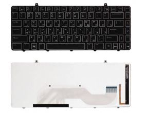 Клавиатура для ноутбука Dell Alienware M11X R2 R3 черная с подсветкой