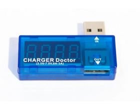 Тестер USB-зарядки Charger Doctor (3.5V-7.0V, 0A-3A)