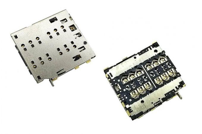 Контакты SIM (СИМ) для Xiaomi Mi 6/ Mi Note 3/ Mi Mix 2/ Mi A2/ Mi 9/ Mi 9 SE/ Mi Mix 2S/ Mi 8/ Mi Note 10