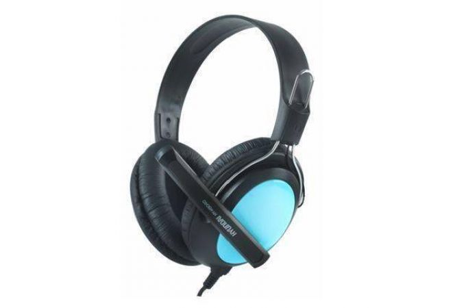 Наушники мониторные проводные с микрофоном HYUNDAI HY-H9040 (черный)