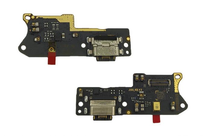 Шлейф для Xiaomi Redmi 9T/ Poco M3 с разъемом зарядки (плата) HQ
