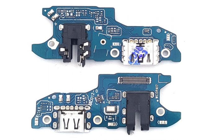 Шлейф для OPPO A17 с разъемом зарядки + разъем гарнитуры (плата)