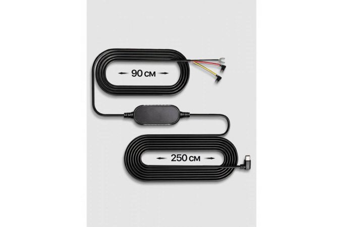 Кабель питания установочный для авто TDS TS-CAU75 2.5м (12-24В, Type-C, 2500mA)