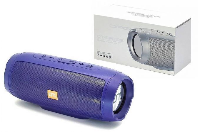 Портативная беспроводная колонка Орбита OT-SPB105 (синий)