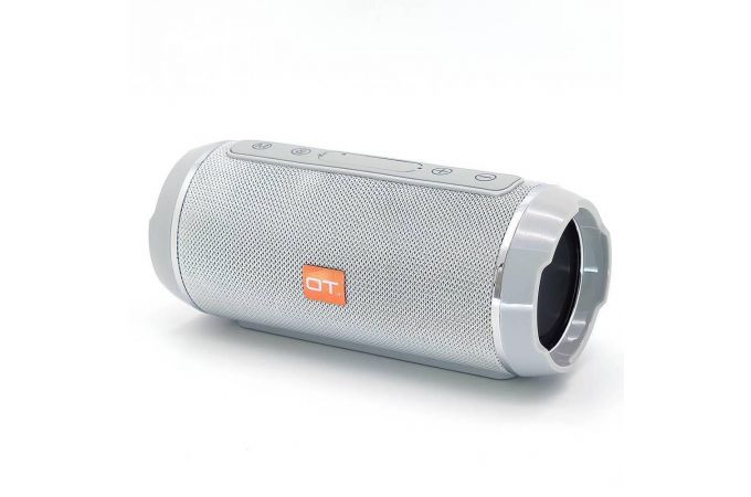 Портативная беспроводная колонка Орбита OT-SPB56 BT (серый)