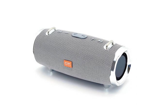 Портативная беспроводная колонка Орбита OT-SPB65 BT (серый)