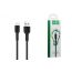 Кабель USB - USB Type-C HOCO U31, 2,4A (черный) 1м