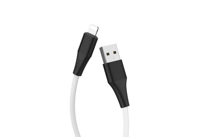 Кабель USB - Lightning HOCO X32, 2A (белый) 1м