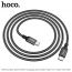 Кабель USB Type-C - USB Type-C HOCO X14, 2A (черный) 1м (в оплетке)