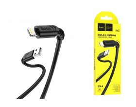 Кабель USB - Lightning HOCO X62, 2,4A (черный) 1м