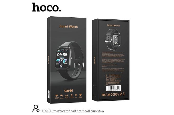 Смарт часы HOCO GA10 (черный)