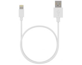 Кабель USB - Lightning Maxvi (MC-03) Apple 8-pin 2A (белый) 1м