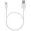 Кабель USB - Lightning Maxvi (MC-03) Apple 8-pin 2A (белый) 1м