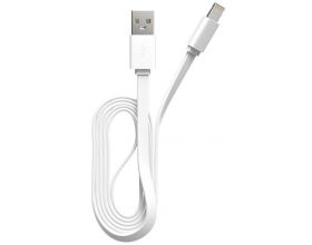 Кабель USB - Lightning Maxvi (MC-03F) Apple 8-pin 2A (белый) 1м