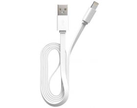 Кабель USB - Lightning Maxvi (MC-03F) Apple 8-pin 2A (белый) 1м