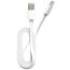 Кабель USB - Lightning Maxvi (MC-03F) Apple 8-pin 2A (белый) 1м