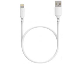 Кабель USB - Lightning Maxvi (MC-A03) Apple 8-pin 2A (белый) 1м