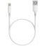 Кабель USB - Lightning Maxvi (MC-A03) Apple 8-pin 2A (белый) 1м