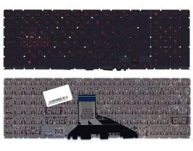 Клавиатура для ноутбука HP Omen 15-dc0000tx 15-dc0001tx 15-dc0002tx черная с подсветкой