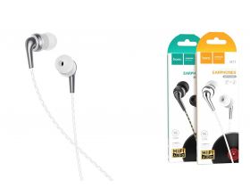 Наушники вакуумные проводные HOCO M71 Inspiring universal earphones (белый)