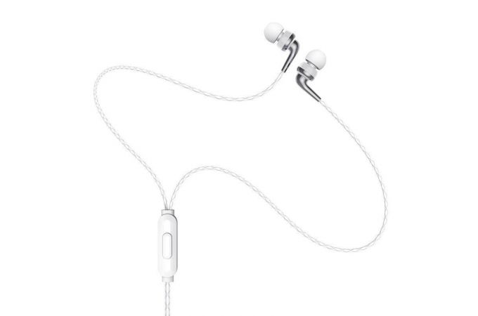 Наушники вакуумные проводные HOCO M71 Inspiring universal earphones (белый)